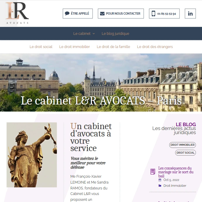 page accueil l-et-r-avocats.com