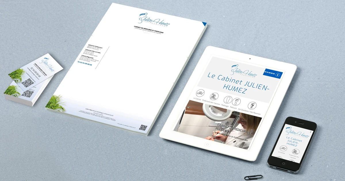 creation identité visuelle print, logo, carte de visite, plaquette